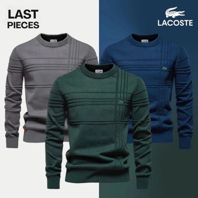 LC Textured Crew Neck Sweater