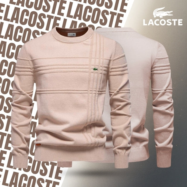 LC Textured Crew Neck Sweater