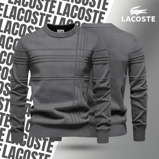 LC Textured Crew Neck Sweater