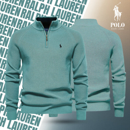 RL Zipped Collar Sweater + Free Gift