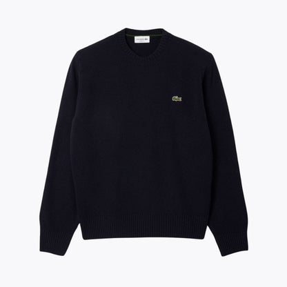 LC Carded Wool Crew Neck Sweater