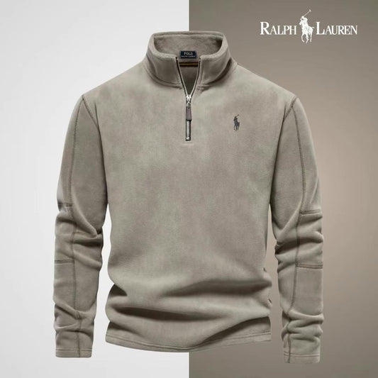 RL Prestige Cable-Knit Wool Knit Sweater