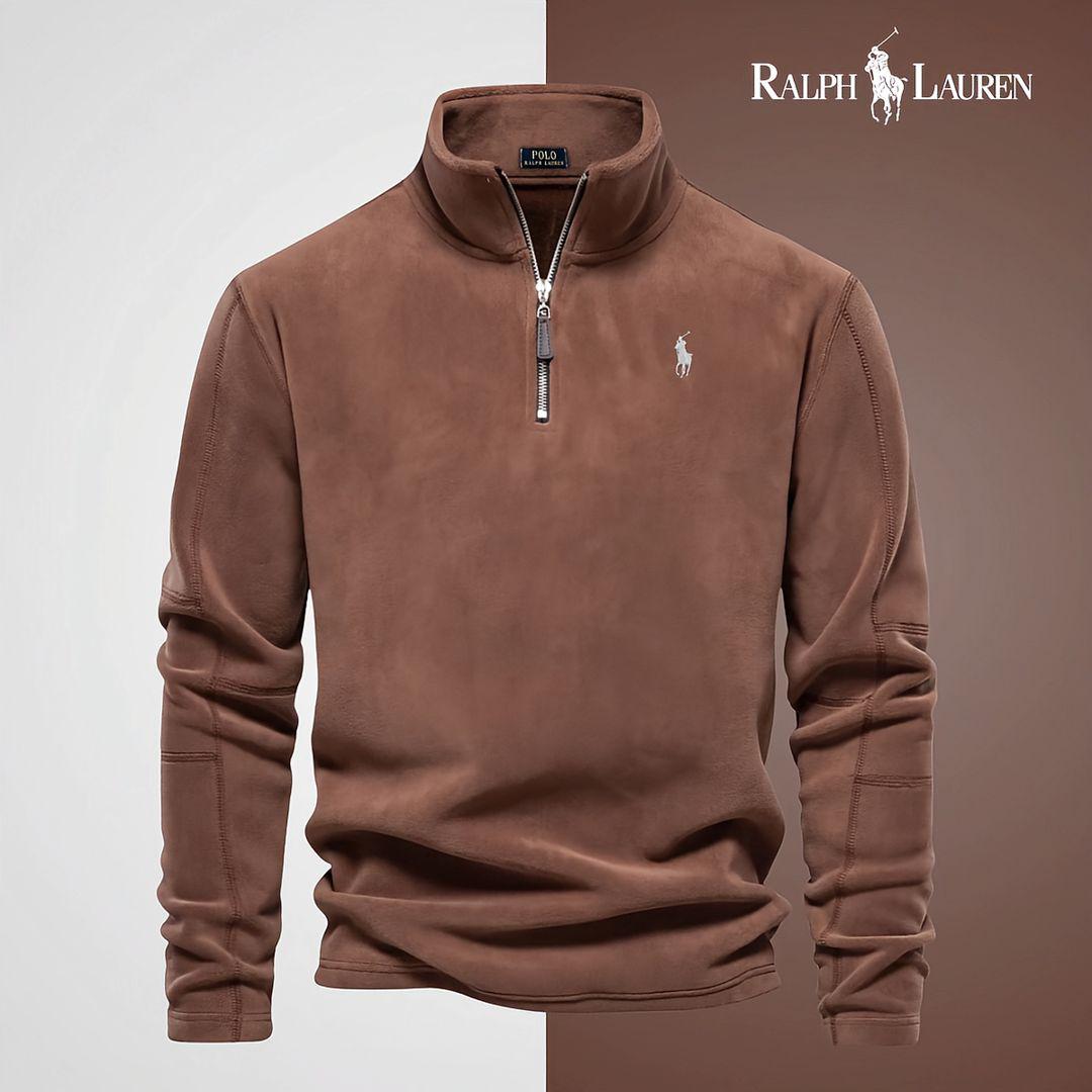 RL Prestige Cable-Knit Wool Knit Sweater